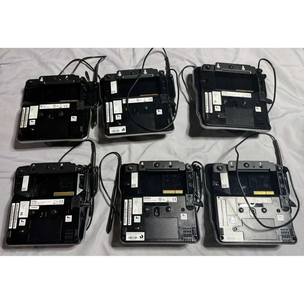 Lot of 6 Verifone MX 915 Credit Card POS Terminal Payment System M177-409-01-R